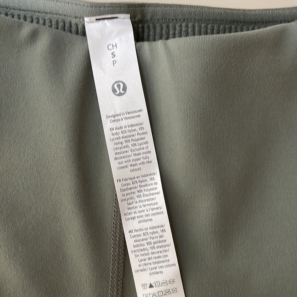 Lululemon Define High Rise Wide Leg Pant Luon Willow Leaf Green - Picture 5 of 9